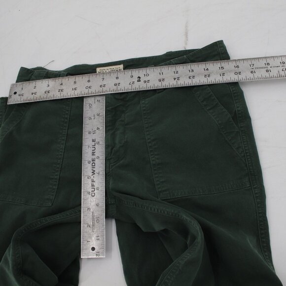 Nili Lotan  Pants Womens 6 Cotton Stretch Utility casual chino Green 111/88 80NL - Picture 5 of 12